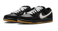 Nike SB Dunk Low Pro Black White Shoes  (120)