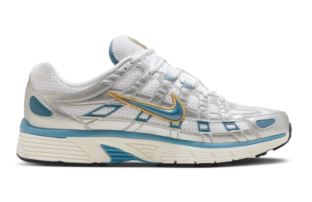 Nike P-6000 'Metallic Silver Aegean Storm' Sneakers