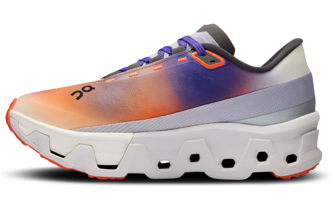 On Cloudmonster Hyper - Orange & Purple Gradient