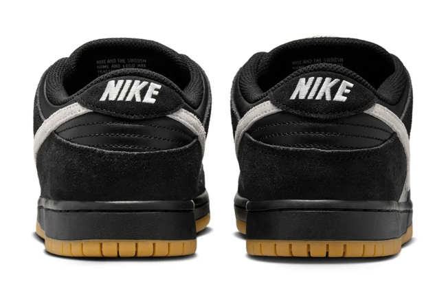 Nike SB Dunk Low Pro Black White Shoes  (120)