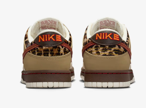 Nike Dunk Low Unisex - Tan, Cream & Burgundy