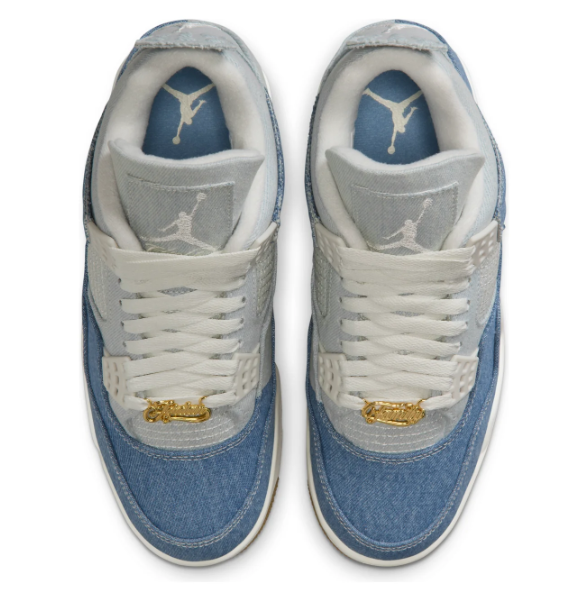 Air Jordan 4 TEX Women's Sneakers - Denim (IB6716-100)