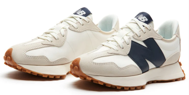 New Balance 327 Women's Sneakers – Moonbeam/Outerspace (WS327KB)