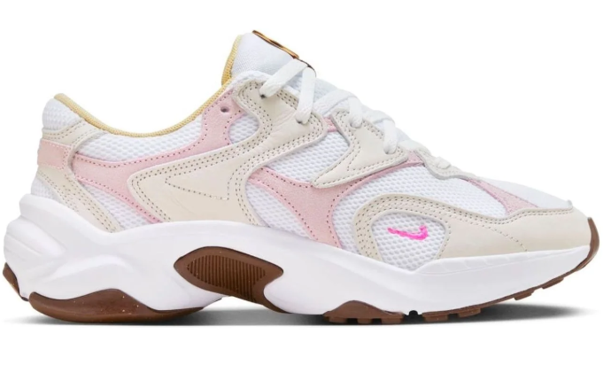 Nike AL8 Women's Sneakers – White/Pink/Brown (HM3691-130)