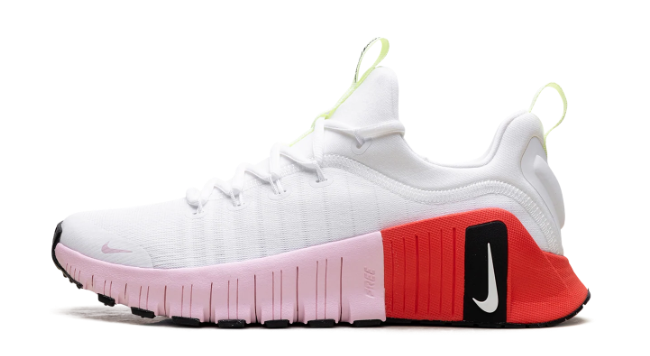 Free Metcon 6 WMNS White Barely Volt Bright Crimson Pink Foam IB4526 100 (94)