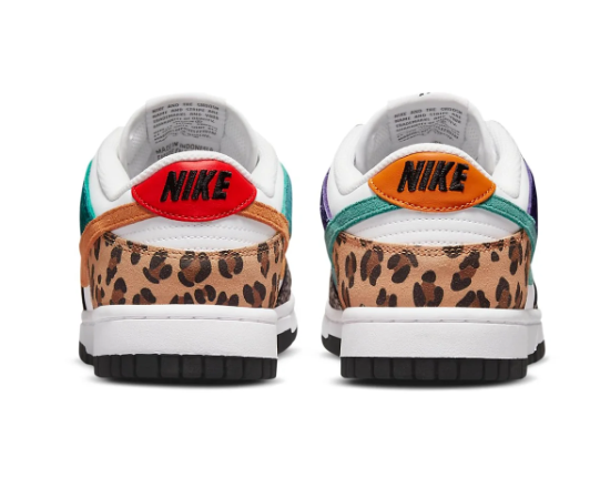 Nike Dunk Low SE Women's Sneakers – Safari Mix (DN3866-100)
